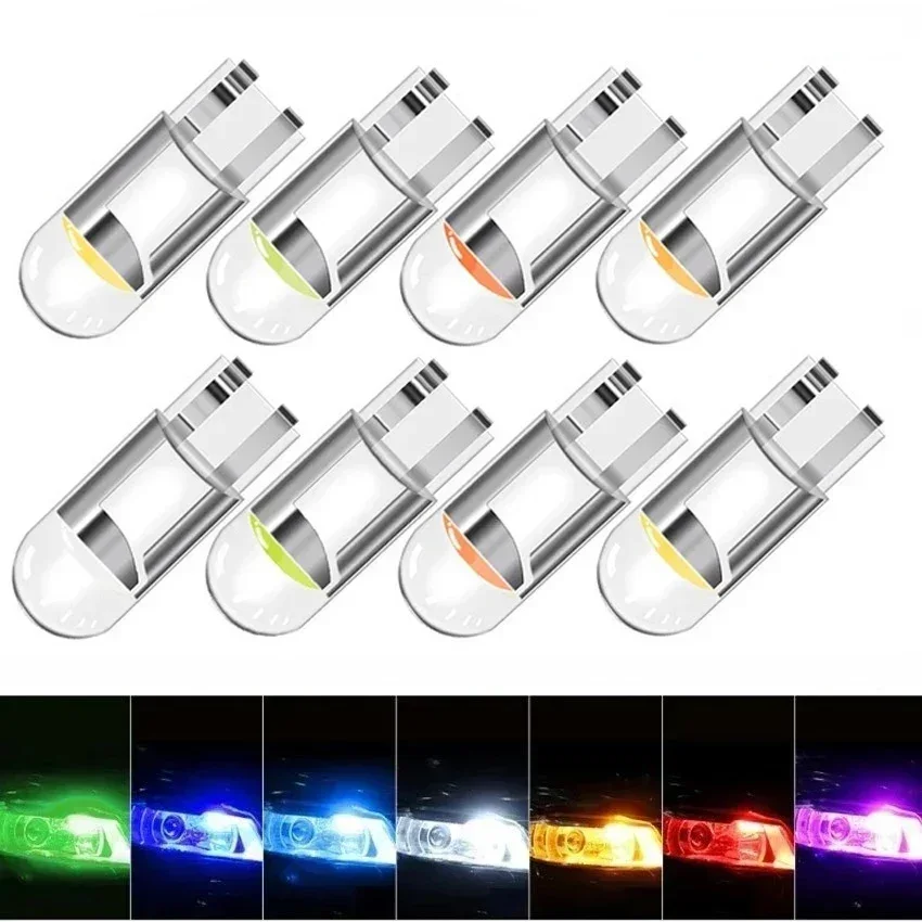 10PCS Ruiandsion T10 194 W5W LED Bulbs 3030 2SMD Canbus Car License Plate Lamp Dome Read DRL Bulb Style 6000K 4300K 6V 12V 24V