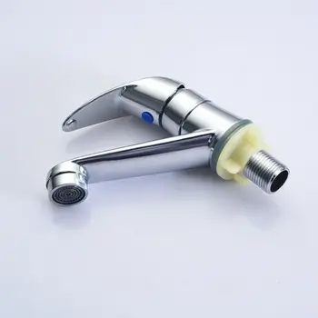 Kus hliníkové koupelnové umyvadlové baterie, jednoduchá kuchyňská baterie na studenou vodu, umyvadlová baterie 10 nejlepší prodej sanitární keramika s kohoutkem - №3