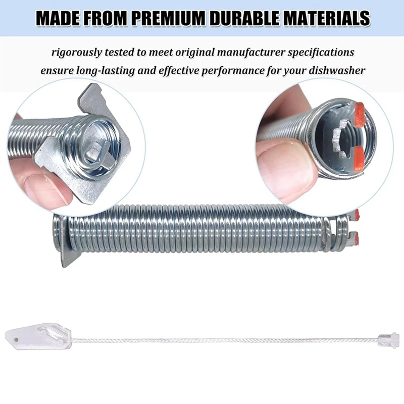 X17A 2025 ترقية جديدة 00754866   طقم زنبرك كابل لباب غسالة الأطباق لأجزاء مفصل باب غسالة الأطباق/ثرمادور/جاجيناو