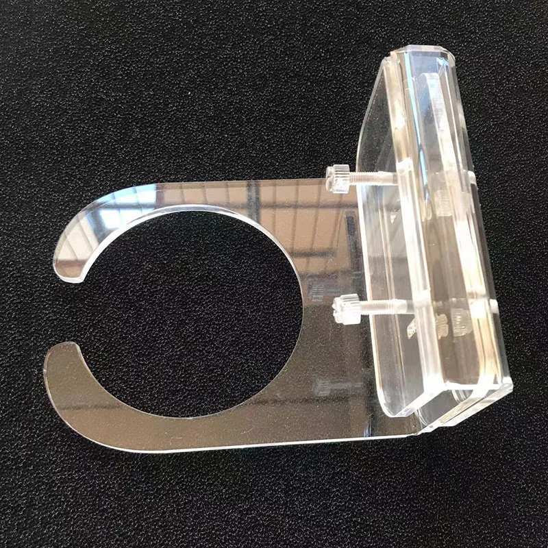 Acrylic Aquarium Filter Bag Holder Frame Bracket for Bottom Fish Marine Filtration System Dia. 10cm Filter Bags Accessories