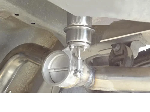 Universal 2&2.36&2.5&2.75&3.0inch Vacuum Activated Exhaust Cutout / Variable Exhaust Control Valve Set Vacuum Actuator