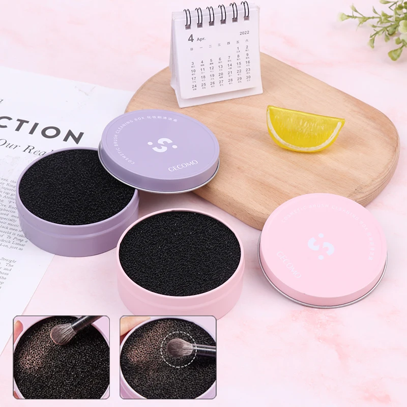 Makeup Brush Cleaner Sponge Remover Color From Brush Eyeshadow Sponge Cleaner Quick Color Off Make Up Brushes Cleaner