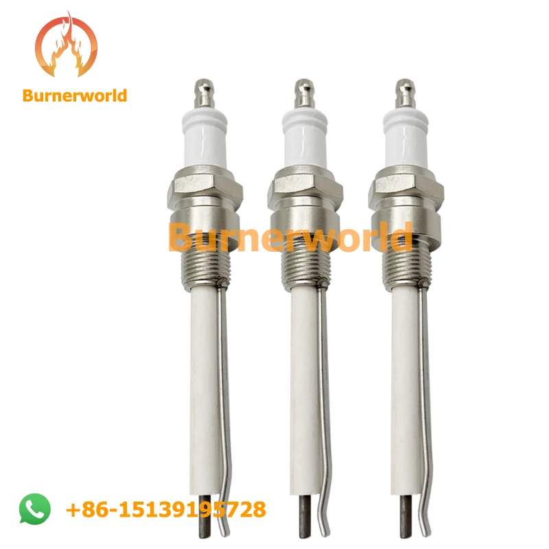 

Fireplace Electrode Stove Spark Plug Ignition Electrode Ceramic Ignitor Boiler Ignitor Fireplace Part Burner ignition Poles