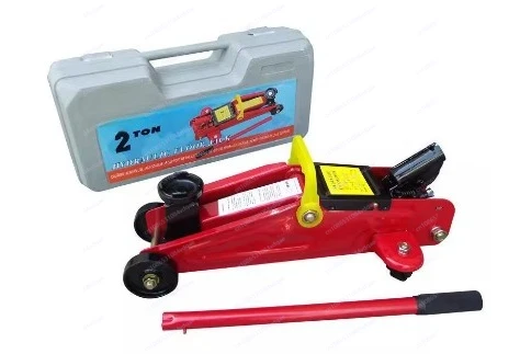 

Автомобильный горизонтальный домкрат 2 т, ручной гидравлический гидравлический домкрат, подъемный инструмент, инструмент для экстренного обслуживания на открытом воздухе