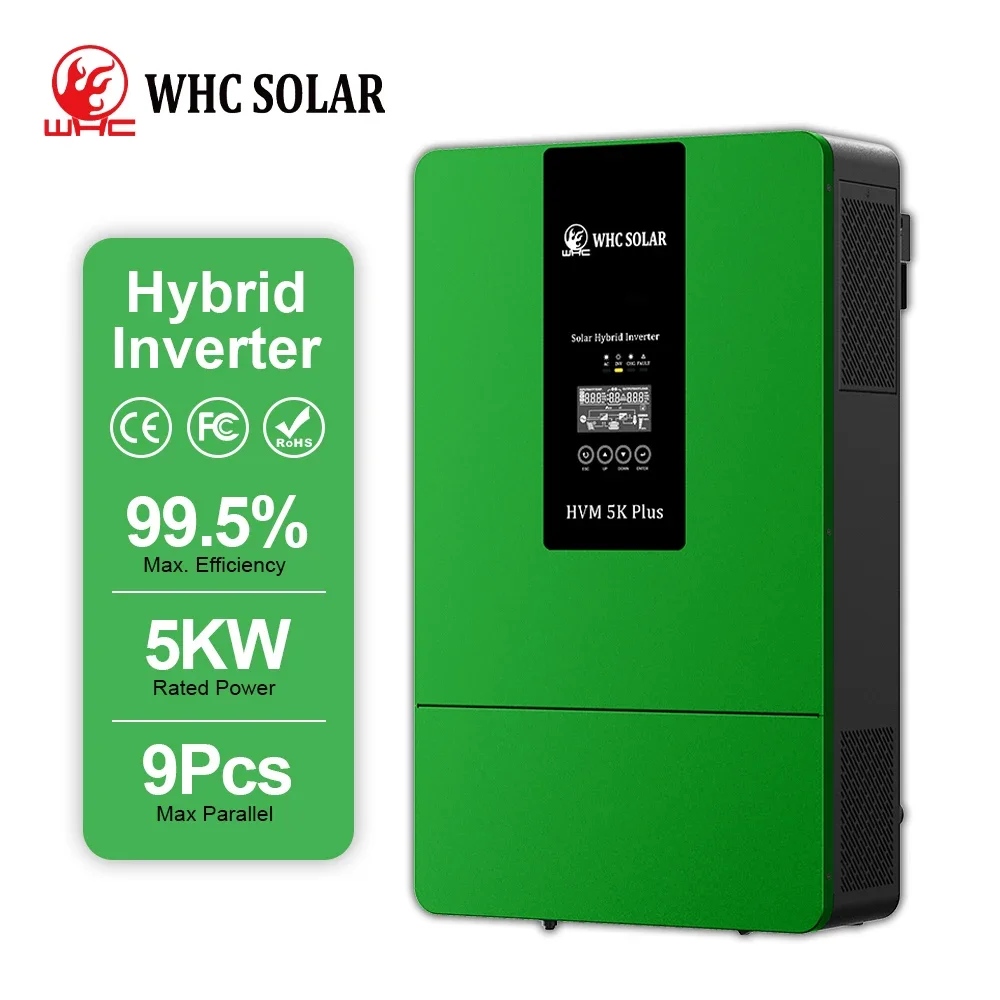 Reasonable Price 3.6K 5K Pure Sine Wave Single Phase Hybrid Inverter For Home Use