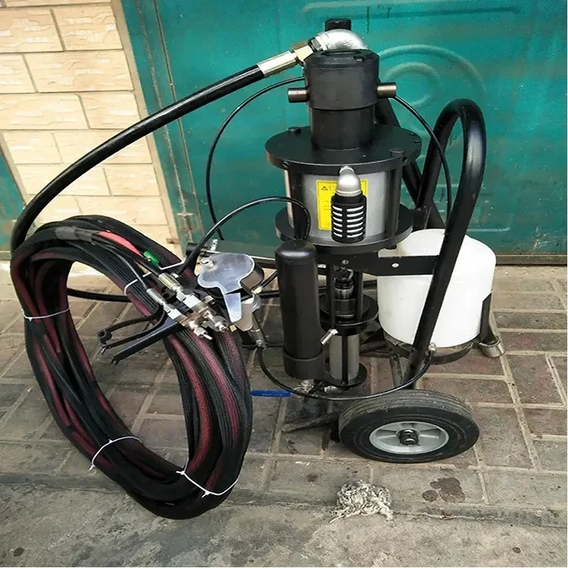 Fiberglass fiber spraying machine, two-component gel coat and bathroom spray machine, high pressure pneumatic spraying machine