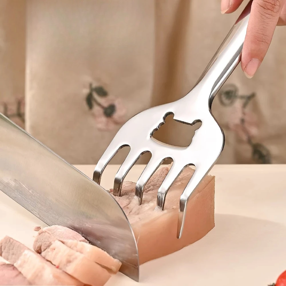 304 Stainless Steel Hand Guard Household Kitchen Tool Anti Cutting Finger Tool Novice Meat and Bone Cutting Anti Scalding Device