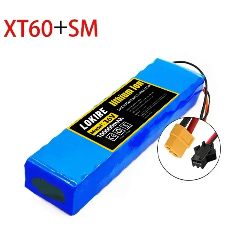 36V 100000mAh 10S2P 36V Elektroroller-Akku Lithium-Elektroroller-Akku 500W Elektroroller-Akku 36V 10S2P Akku