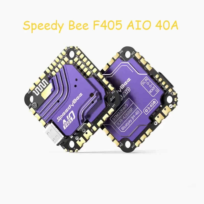 

Speedybee F405 aio 40A 25x25mm Flight Controller for FPV Freestyle Drones DIY