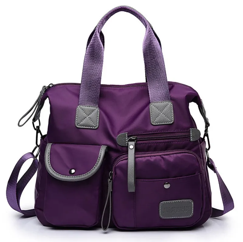 LazyChild-Bolso de viaje de nailon para mujer, bandolera de un solo hombro, gran capacidad, moda europea y americana, novedad de 2023