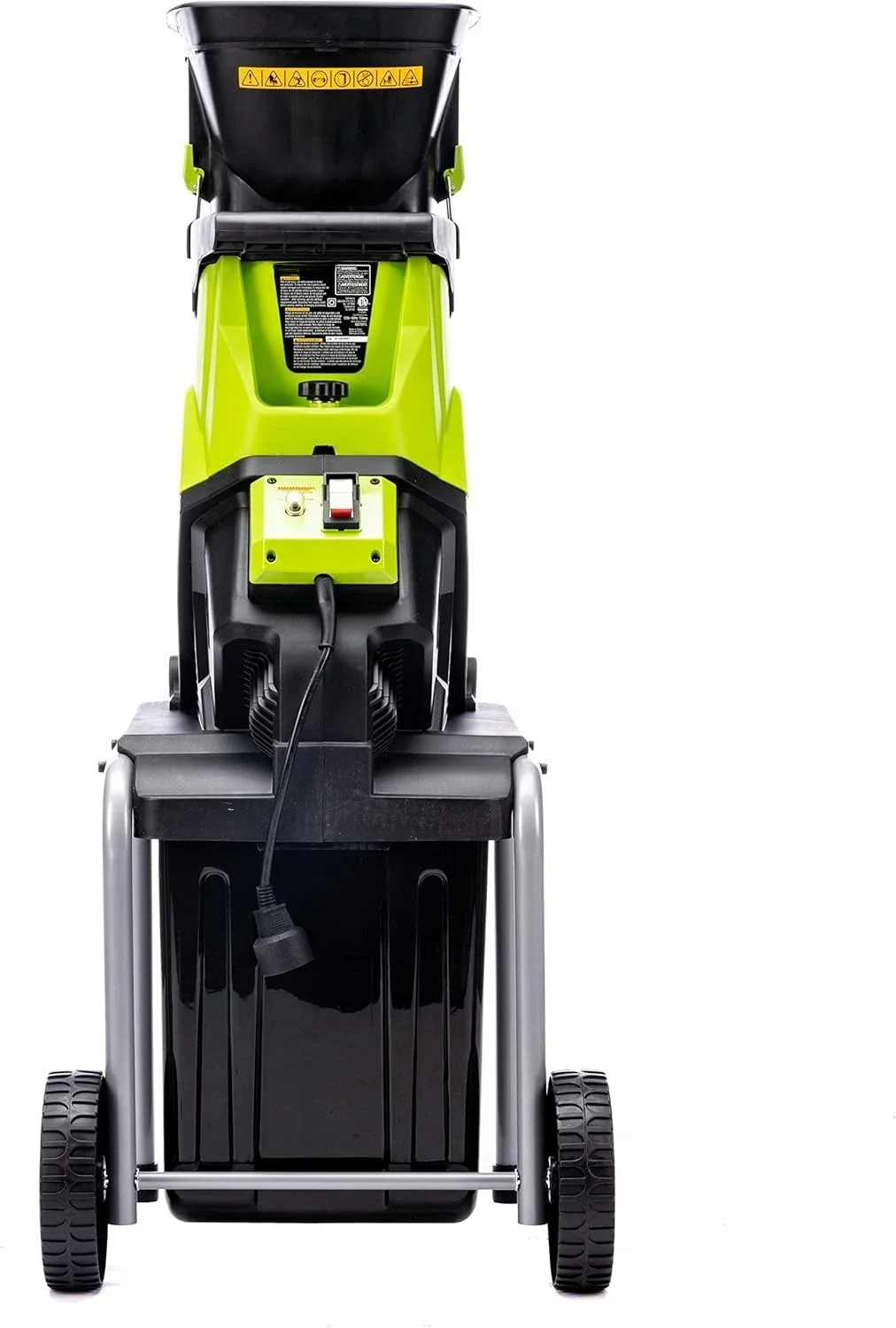 GS70015 15-A-Garten-Elektrohacker mit Kabel, Sammelbehälter