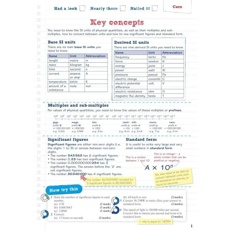 دليل مراجعة Pearson Edexcel GCSE للفيزياء أعلى مراجعة بما في ذلك مراجعة عبر الإنترنت والمسابقات لامتحان 2025 و2026