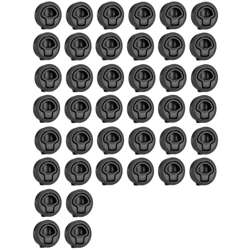 

【БОЛЬШАЯ РАСПРОДАЖА】40 шт. круглых защелок-замков для люков и палубных люков в автодомах, яхтах и лодках