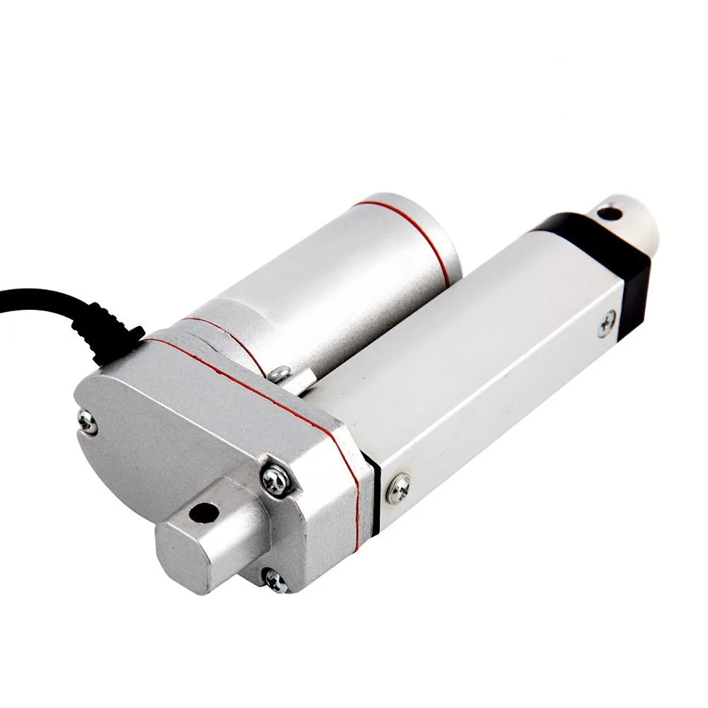 

Free Shipping 20mm Stroke 12V Linear Actuator With 1000N/ 100KGS/ 225LBS Load And 10mm/s Speed Mini Electric Linear Actuator
