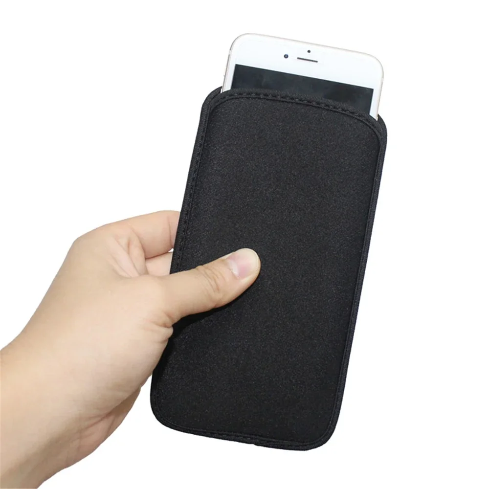 Neoprene Mobile Phone Bag Pouch For iPhone 13 12 11 Pro 5 5s 6 7 8 Plus X Xr Xs Max Case Samsung Xiao Phone Case Bags