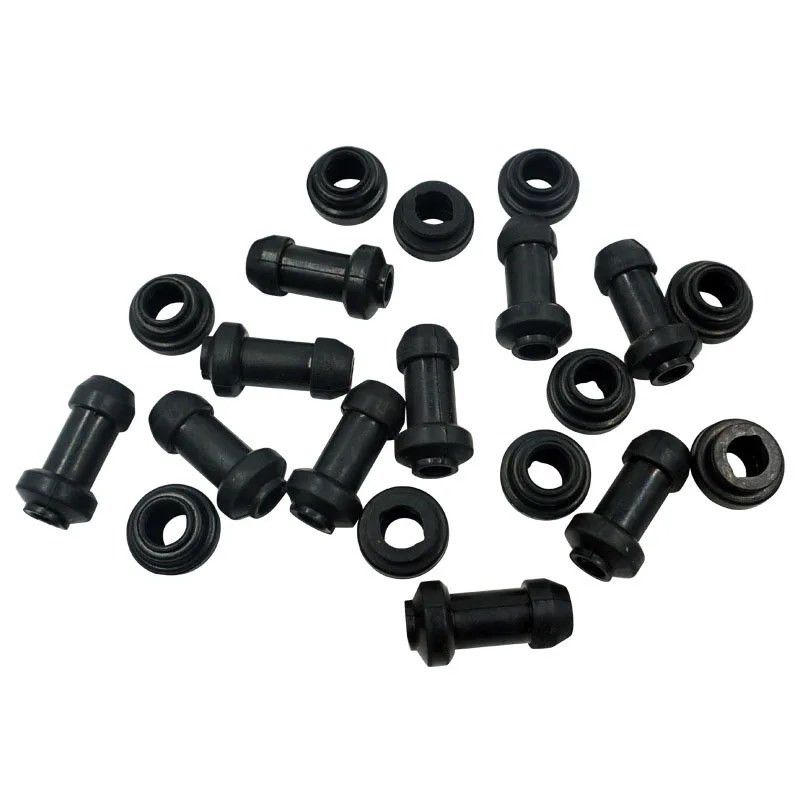 10 Set Motorcycle Scooter Brake Upper Lower Pump Caliper Shock Absorber Sleeve Rubber Disc Brake Pump Waterproof Cap Dust Cover