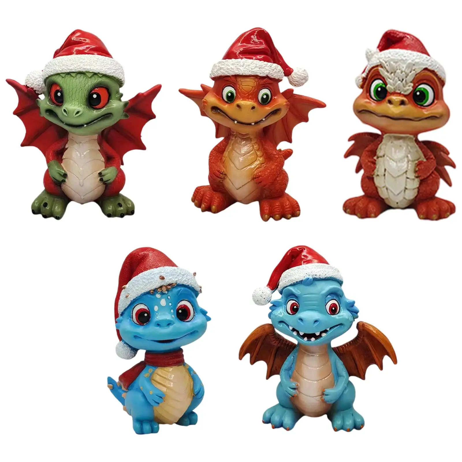 Christmas Mini Figurine Creative Cute Crafts Party Favors Fillers Christmas