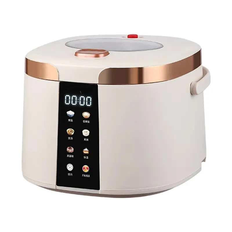 Low Sugar Rice Cooker 3L Zero Coating - Multifunctional Smart Auto Cooker with Steam Extraction & 24H Preset