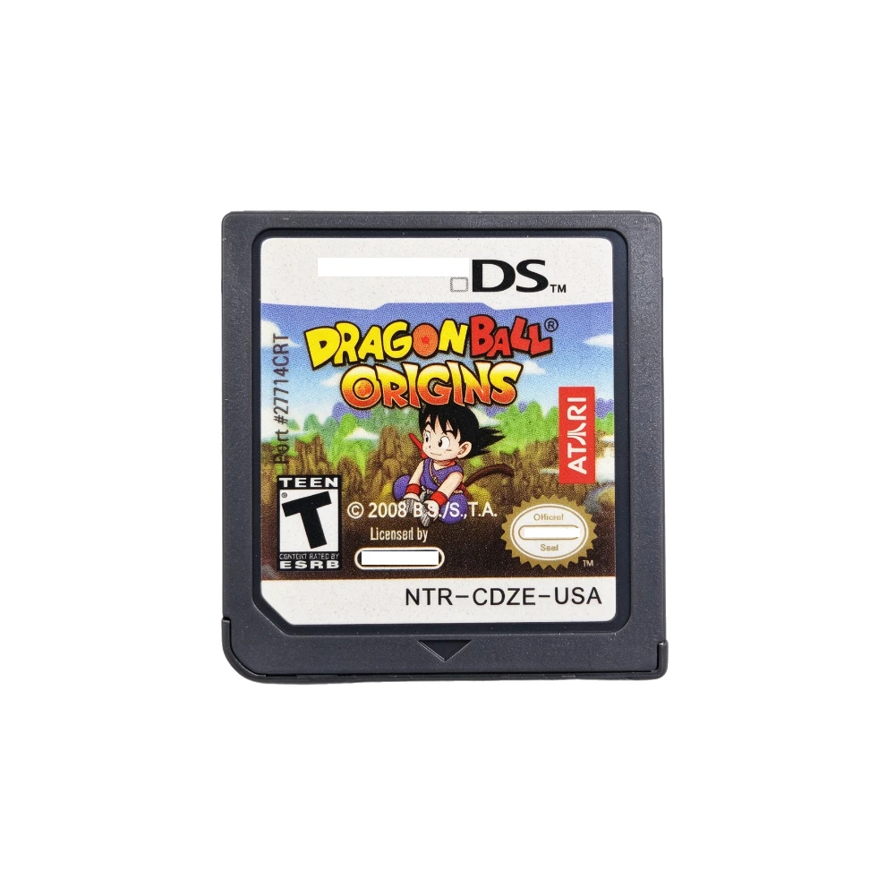 Dragon Ball Z Attack of the Saiyans Origins NDS Game Card English Version DS 3DS LL XL Console Retro Video Game Cartridge