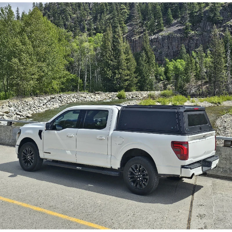 

5.5FT 6.5FT 8FT Truck Canopy Topper Fit For 2013-2025 F150 F-150 XL STX TREMOR Lariat King Ranch Platinum Raptor