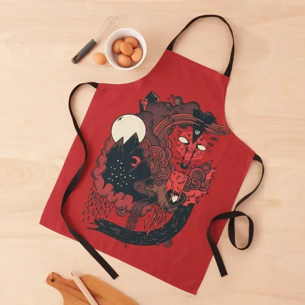 

Leader of the Pack Apron men's barbecue Kitchen Man Kitchen New 2022 Year Cooking Apron