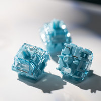 Akko V5 Pro Creamy Blue Switch 5Pin 45gf Thocky Tactile Switch Factory Lubed Compatible with Cherry MX Mechanical Keyboard 45pcs