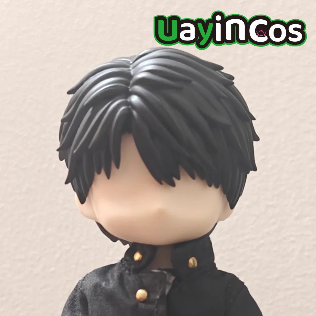 

OB11 Love and Deepspace Caleb Hair Detachable Hair Shell Wig Model Faceplates BJD Doll Accessories Anime Game Props Toy Kids Gif
