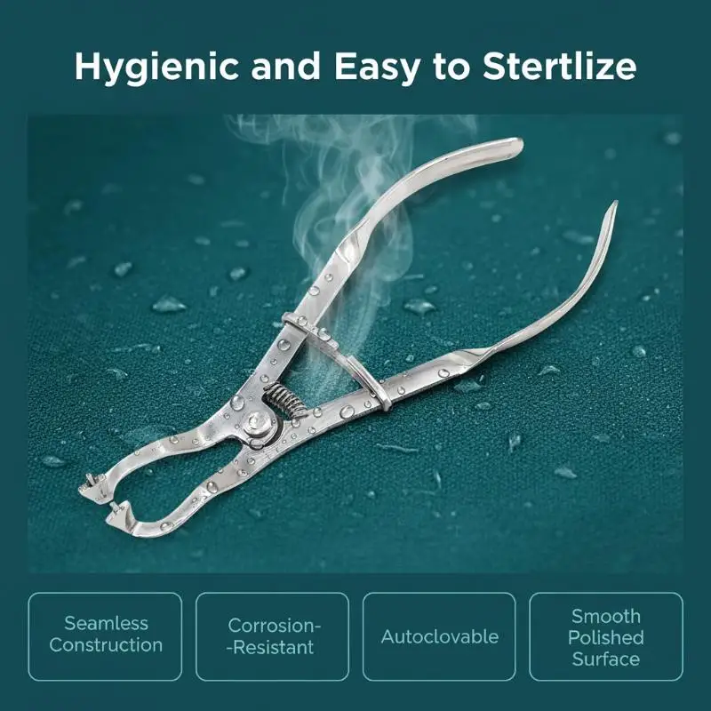 High Precision Dental Matrix Band Forming Clip Sectional Contoured Stainless Steel Pliers for Oral Treatment Use