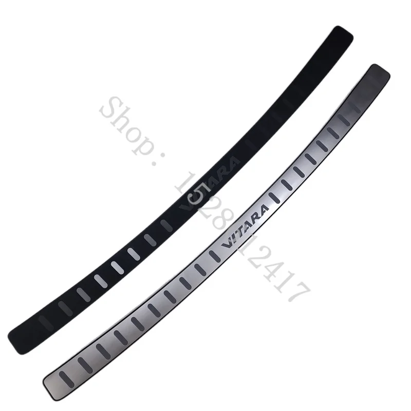 

for Suzuki Vitara 2015 2016 2017~2020 Stainless Steel Door Rear Bumper Protector Sill Trunk Tread Plate Trim Car Accessories