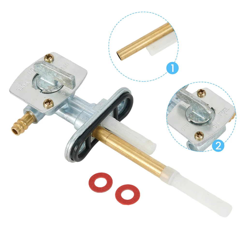 Sakelar Bahan Bakar Petcock Katup untuk LTZ400 LTZ400Z 03-2008 untuk Moto-4 250 1989-1991 untuk Raptor 350 1986-2010 untuk YFM 600 1989-2001