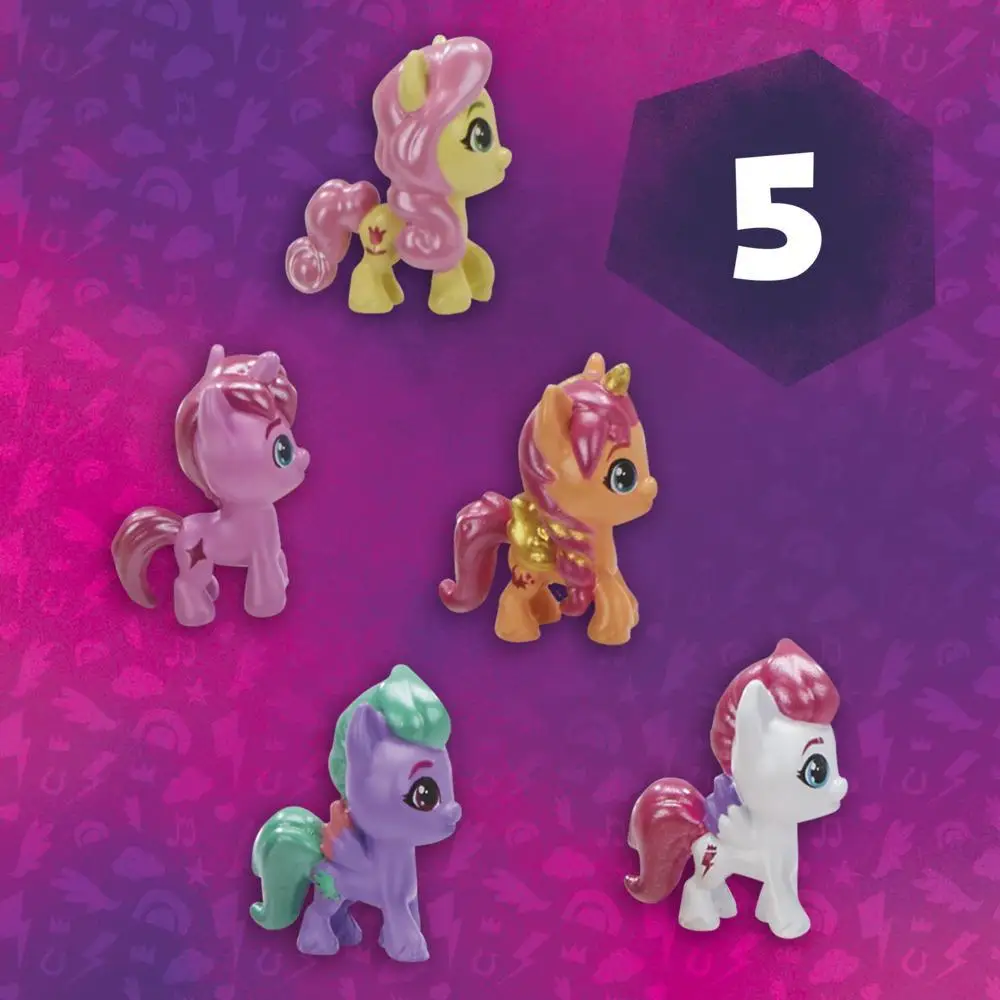 Mein kleines Pony Mini Welt Magie epische Mini Kristall Bright house Spielzeug Spielset Mini Schatzkiste Luxus Set Mädchen spielen Hauss pielzeug