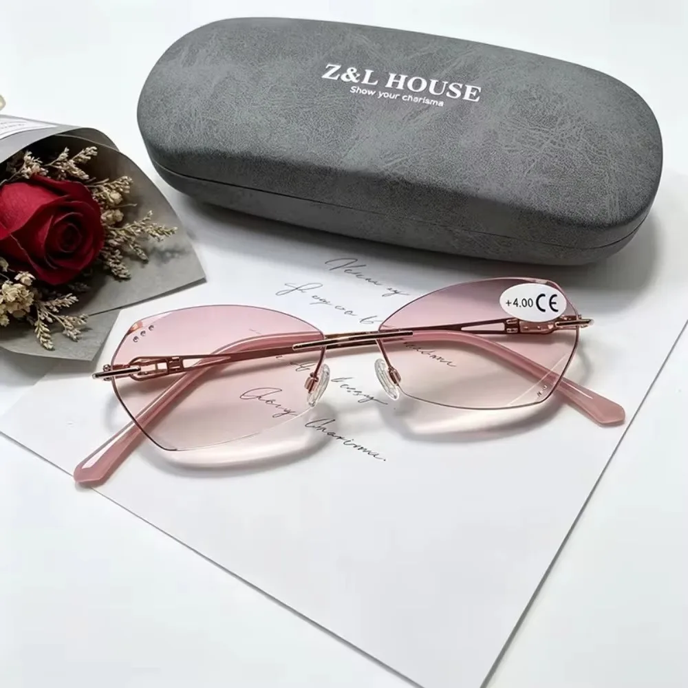 1 Pair of Stylish Unisex Readers, Ultra-light and Comfortable Reading Glasses, Outdoor Reading Glasses, Random Colors for Christmas and Halloween Gifts