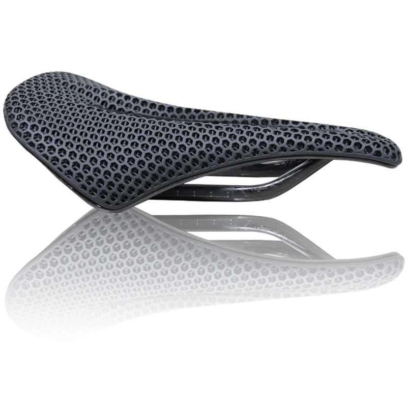 3D Printed Full Carbon Saddle, 140mm, Super Light, 148g, Estrada MTB, Assento de bicicleta de corrida, Assentos ciclismo, Bicicleta Almofada Parte