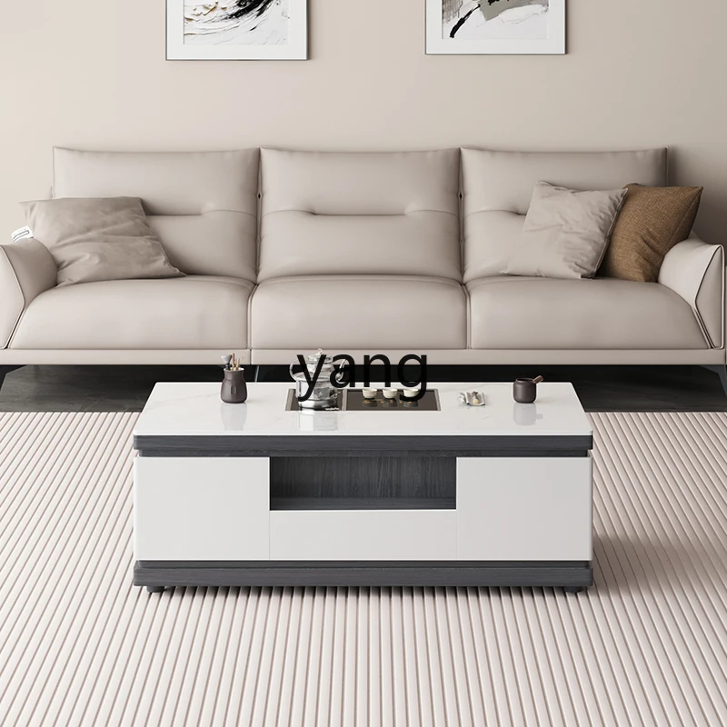 

LM Modern Minimalist Tea Table Smart Home Small Apartment Kung Fu Tea Brewing Integrated