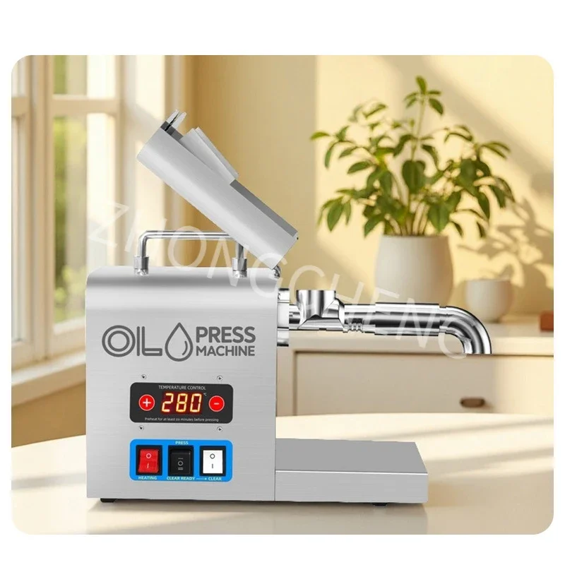 Electric Oil Presser Stainless Steel Cold/Hot Oil Extractor for Peanut/Sesame/Sunflower Oil Press Machine