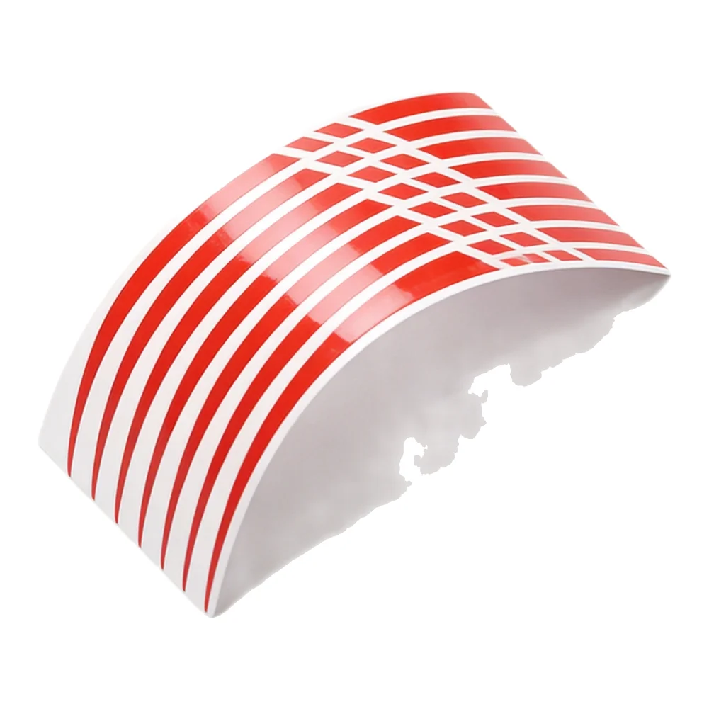 01         Bicycle Wheel Rim Stripe Wheel Decal Tape Sticker 18-21 Inch Sport Wheel Rim Stripe Wheel Decal Tape Sticker Reflecti