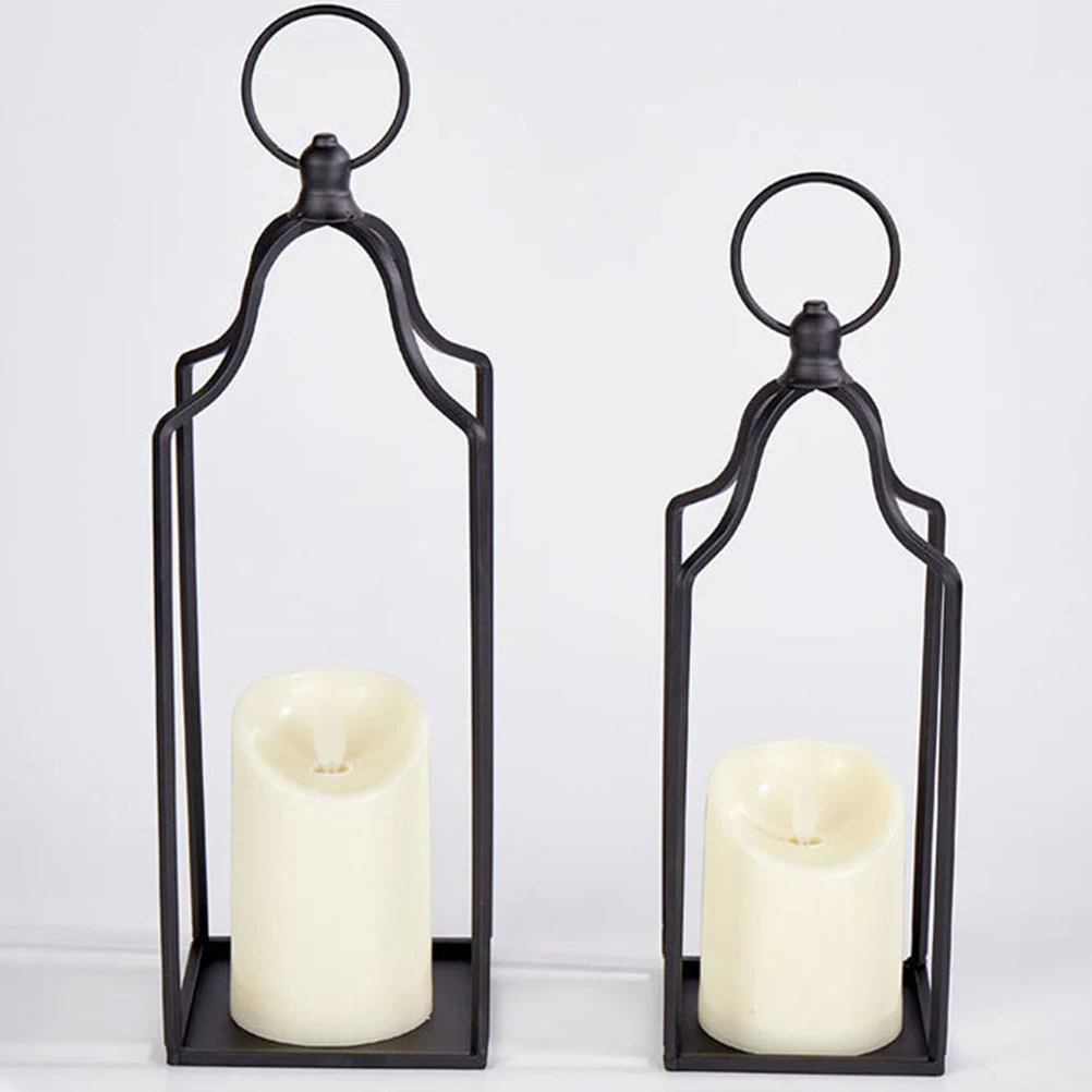 

Iron Vintage Holder Large European Style Tealight Stand Decorative Wedding Desk Home Party Ornament