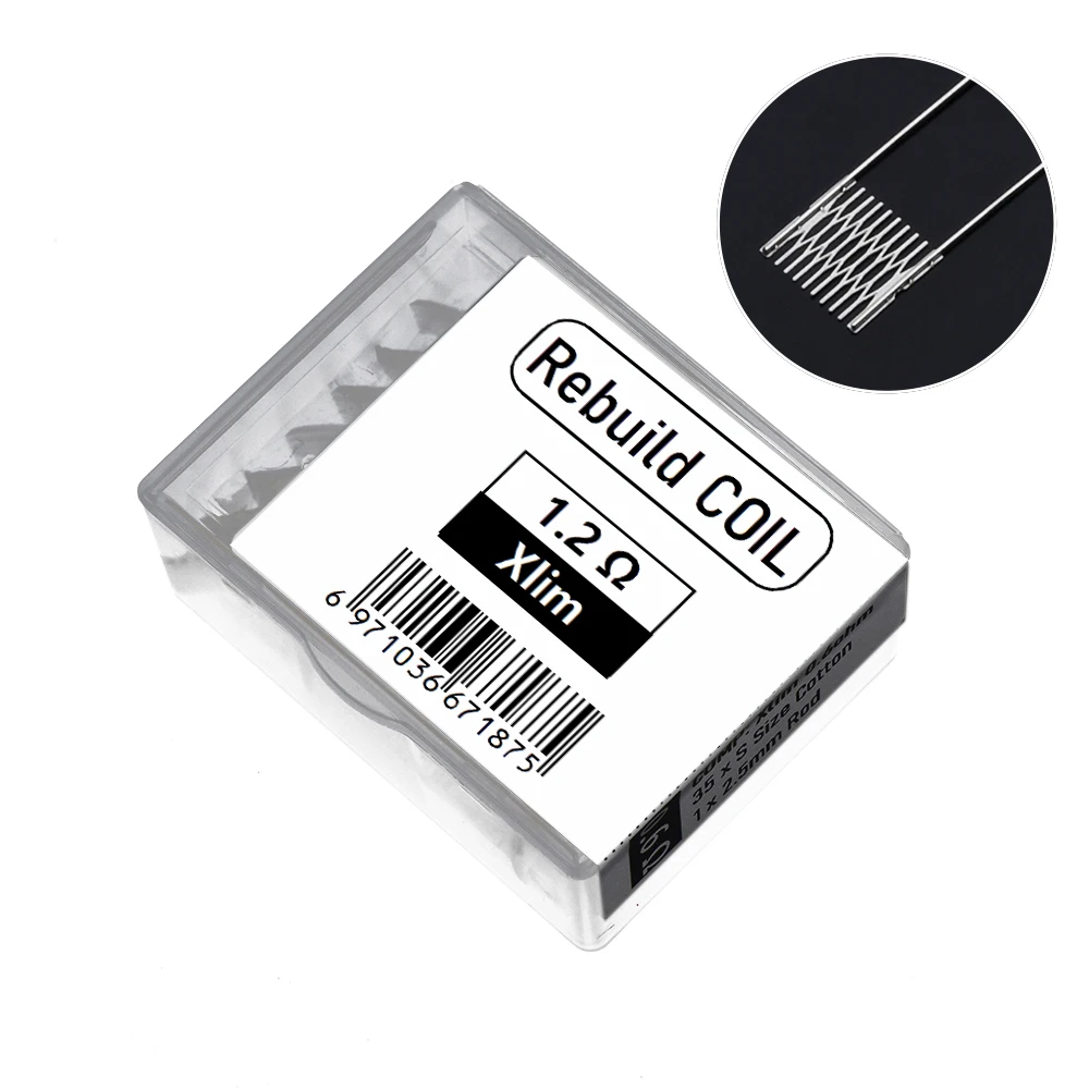 1 Satz DIY-Umbaus atz für Xlim 0,6 Ohm 0,8 Ohm 1,0 Ohm 1,2 Ohm Maschendraht widerstand 7 Baumwolle 1 Stab Ersatz werkzeug Zubehör