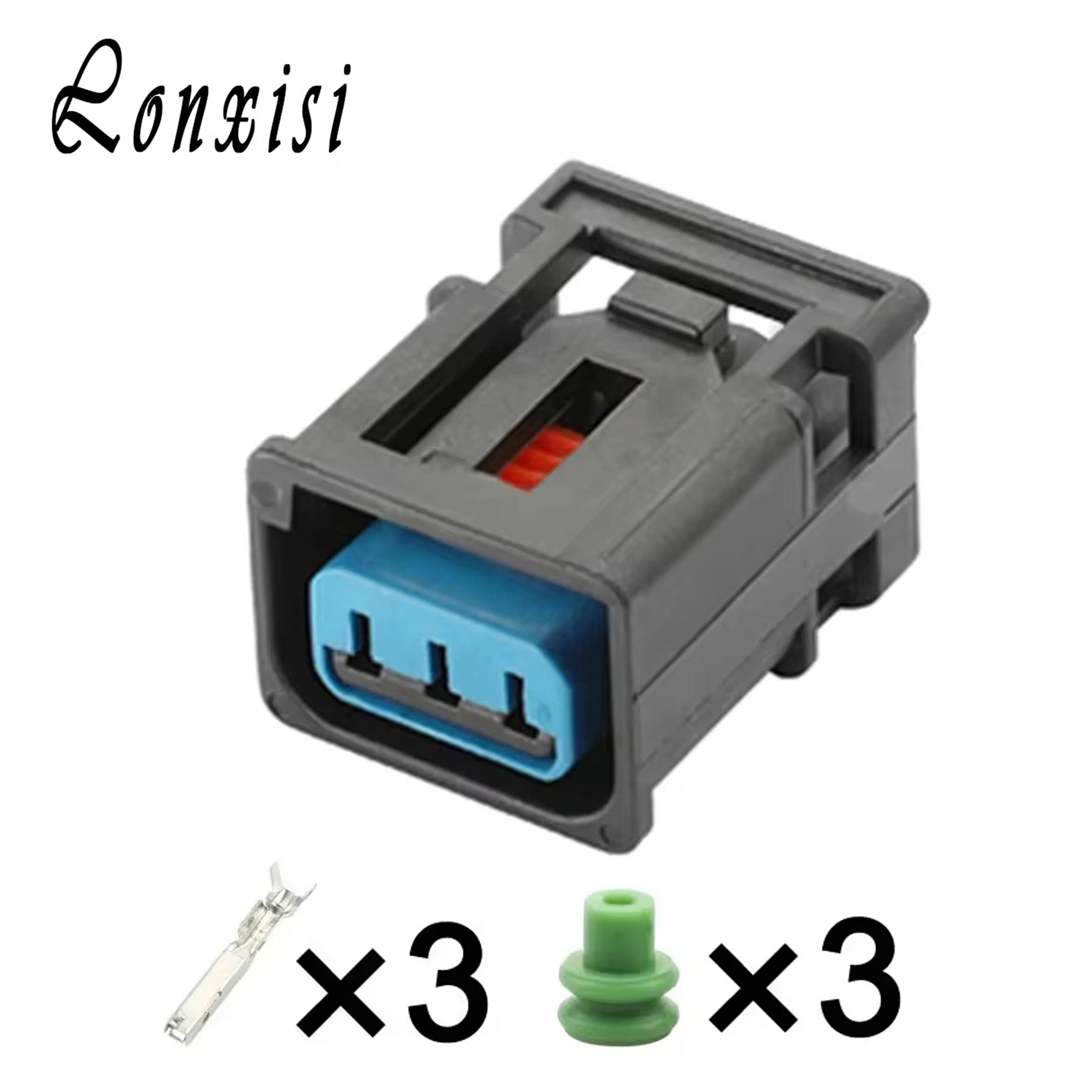 

2/5/10/20/50 Sets 3 Pin 1W7T-14A464-MA Lgnition Coil High Voltage Connector For Ford Focus COIL Honda Left And Right Groove
