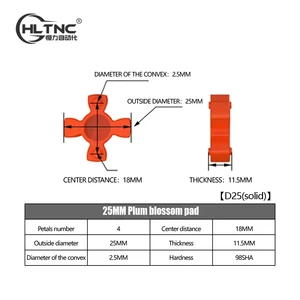 مقرنة ألومنيوم ثنائية الفك Lf ، d25l30 ، لموصل محرك متدرج ، عمود مرن ، 5/6 / 6.35 / 8/10/12 / 12.7 / 14 مم ، 5 × 8 مم أعلى 8 مبيعات سلم الألومنيوم 10 م - No5
