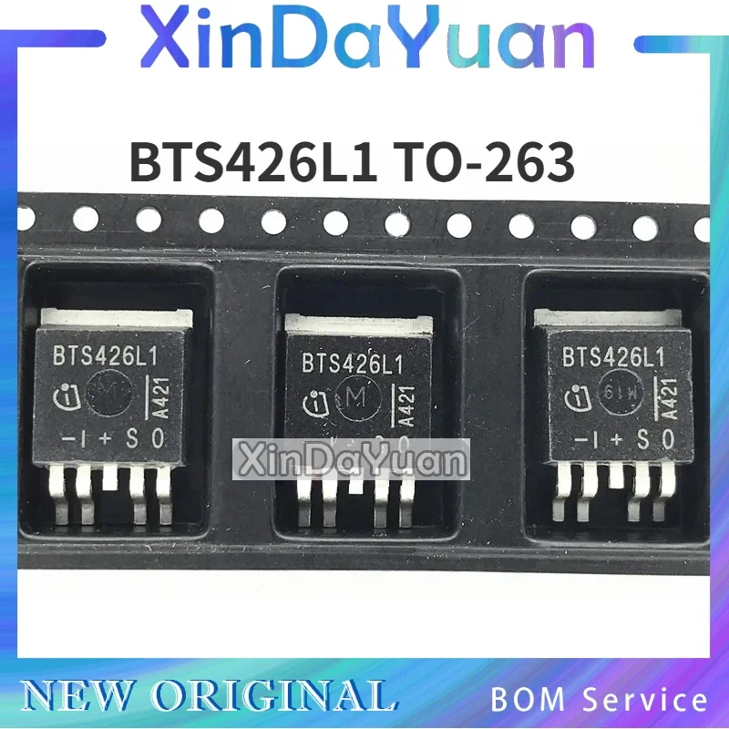 5 buah Chip IC sakelar daya cerdas Driver jembatan Bridge TO-263