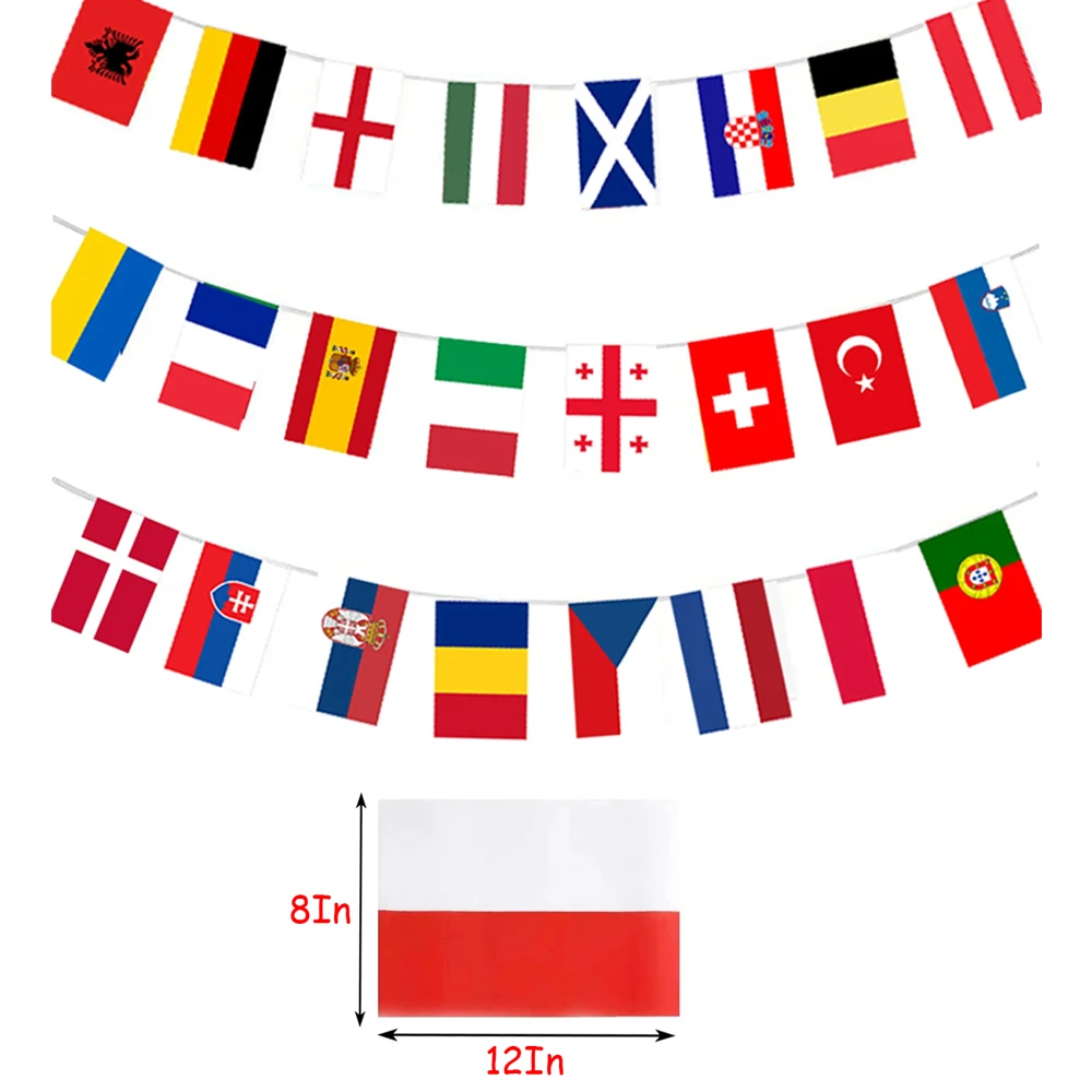 2024 Oscam 12inch for 8linie Europe 4K Germany Poland Italy Netherlands Slovakia flag Id UK Czech Netherlands Clines Small flags