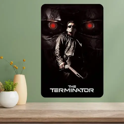 Terminator Classic Movie Metal Poster Sign