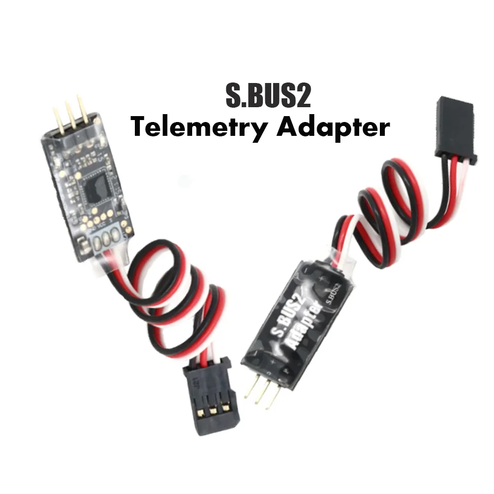 Hobbywing S.BUS2 Telemetry อะแดปเตอร์สําหรับ Futaba Platinum V4/V4.1/V5 เครื่องบิน ESC Drone Electronics Connector ปลั๊ก