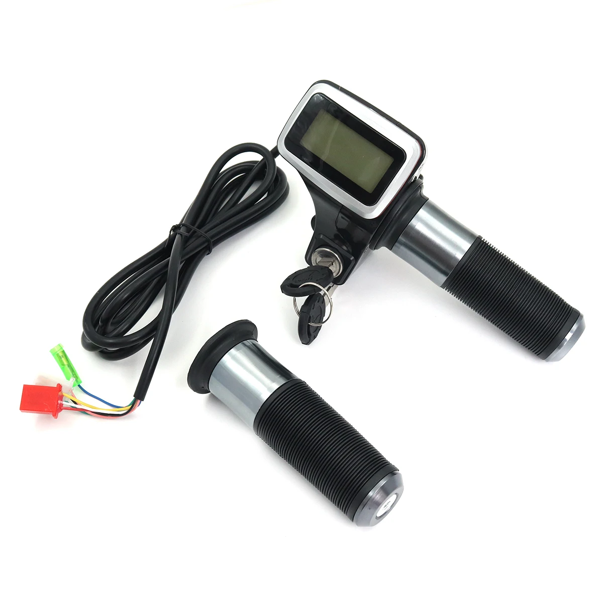 Modification Parts Electric Car LCD Power Display Turn Handle Throttle Accelerator Handlebar For Citycoco Electric Scooter