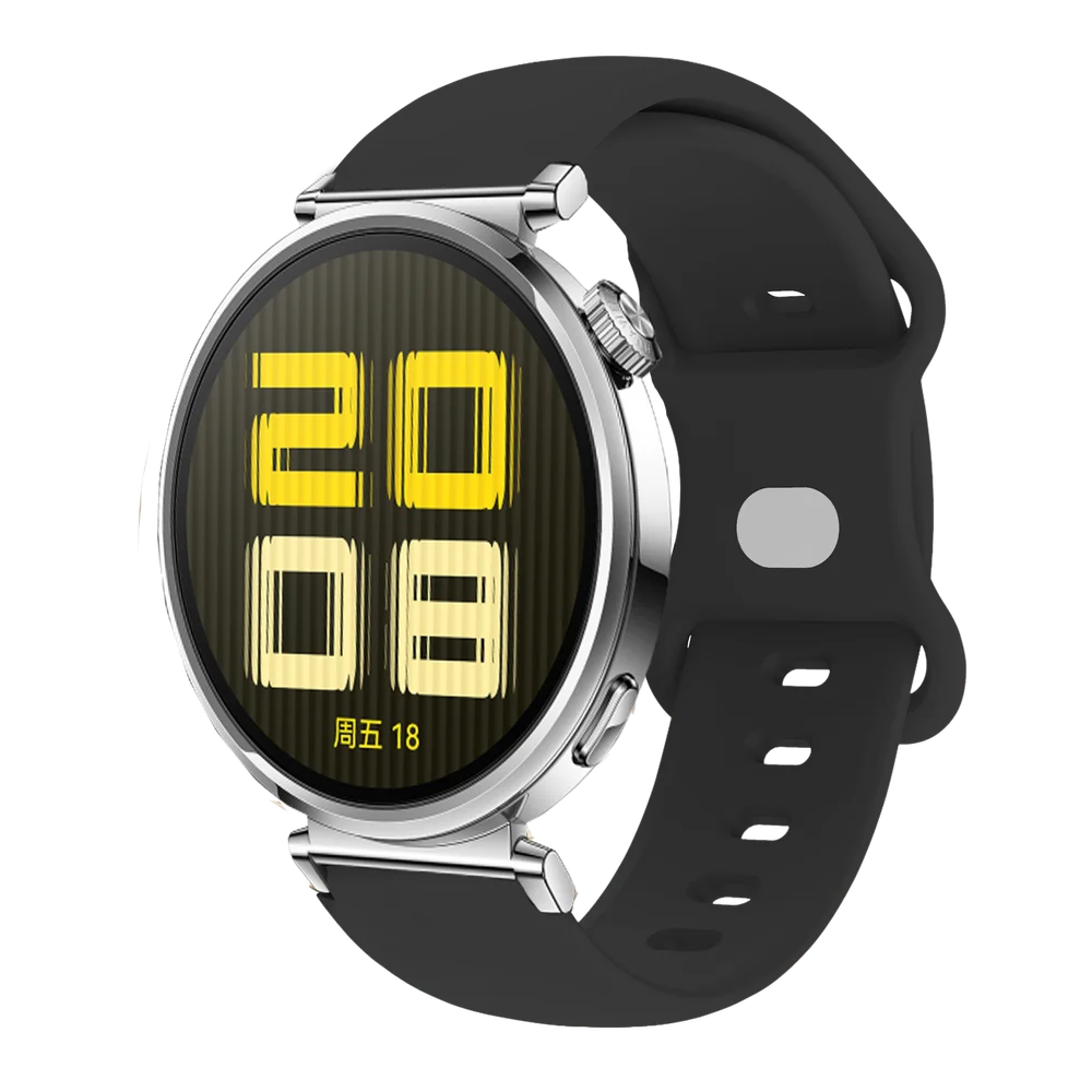 Cinturini compatibili con Huawei Watch GT5 cinturino in Silicone impermeabile da 41mm per Huawei Watch GT5/GT4/GT5 Pro cinturino universale da 18mm