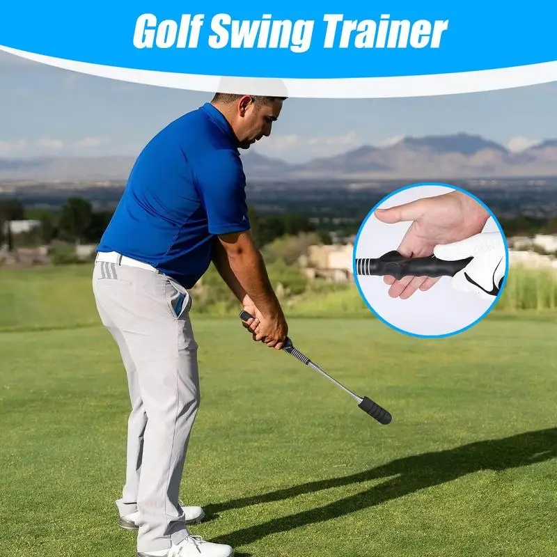 Golf Swing Speed Trainer Golf Grip Training Aid Effective Swing Speed Trainer Portable Golf Practice Sticks Golf Practice