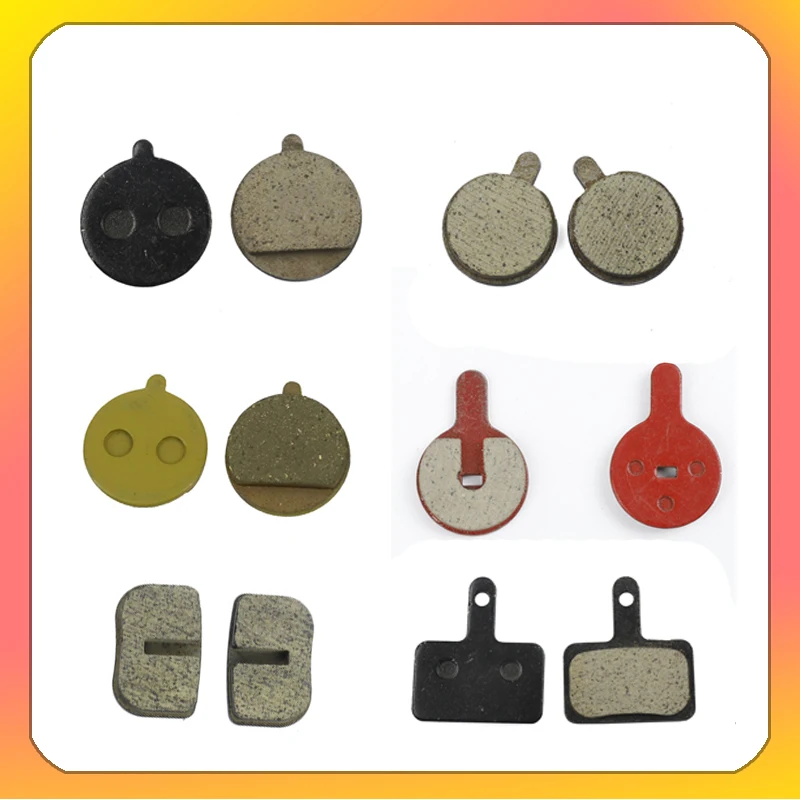 2Pcs Circulating Organic Resin Disc Brake Pads Friction Pads Are Suitable for All Kinds of Electric Scooters and Bicycles