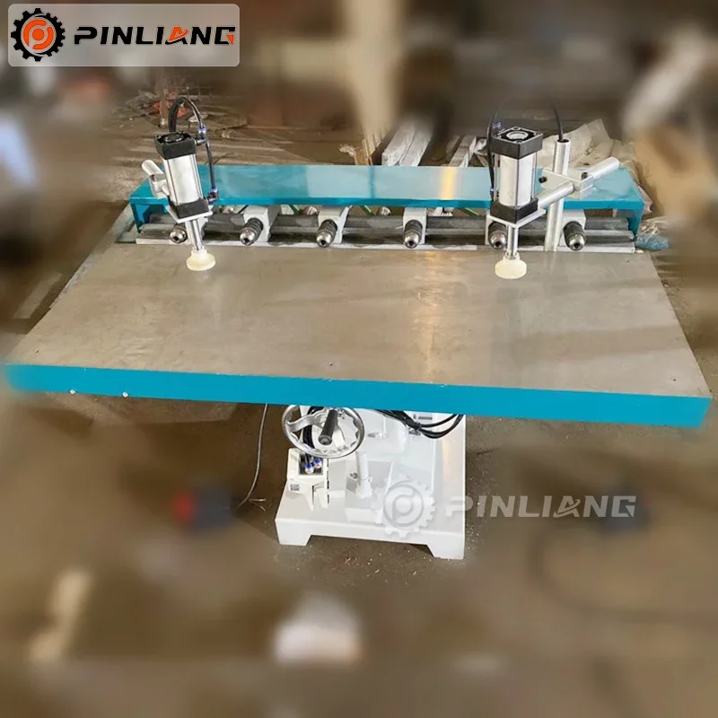 PINLIANG Horizontal Semi Automatic Multi Spindle Drilling Machine Multi Head Wood Boring Machine