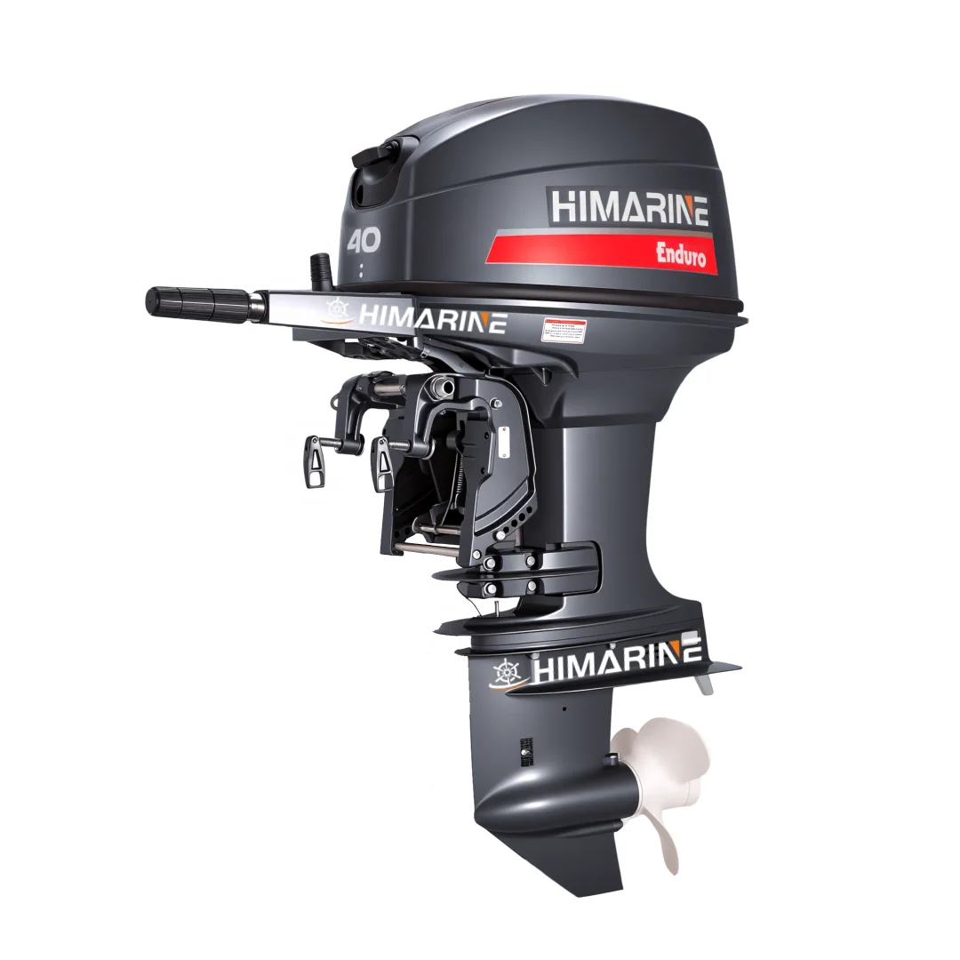 Chinese 40HP E40XMHL 2-Stroke Short Shaft Outboard Engine, Durable Boat Motor for Fishing Boat